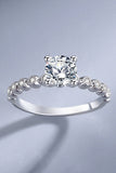 Classic 4-Prong Moissanite Ring - OmniGlitz 