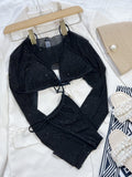 Glitter Three-Piece Swim Set - OmniGlitz 