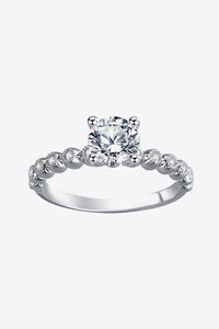 Classic 4-Prong Moissanite Ring - OmniGlitz 
