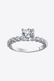 Classic 4-Prong Moissanite Ring - OmniGlitz 