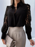 Long Lantern Sleeve Shirt - OmniGlitz 
