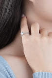 Classic 4-Prong Moissanite Ring - OmniGlitz 