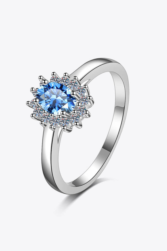 On My Own Moissanite Ring - OmniGlitz 