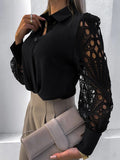 Long Lantern Sleeve Shirt - OmniGlitz 