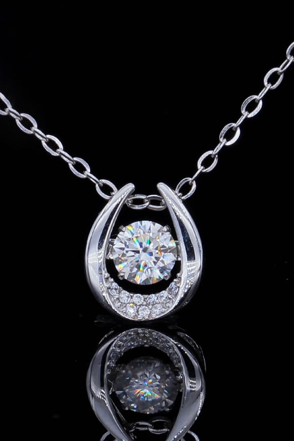 Moissanite Zircon Pendant Necklace - OmniGlitz 