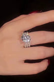 3 Carat Moissanite Three-Layer Ring - OmniGlitz 